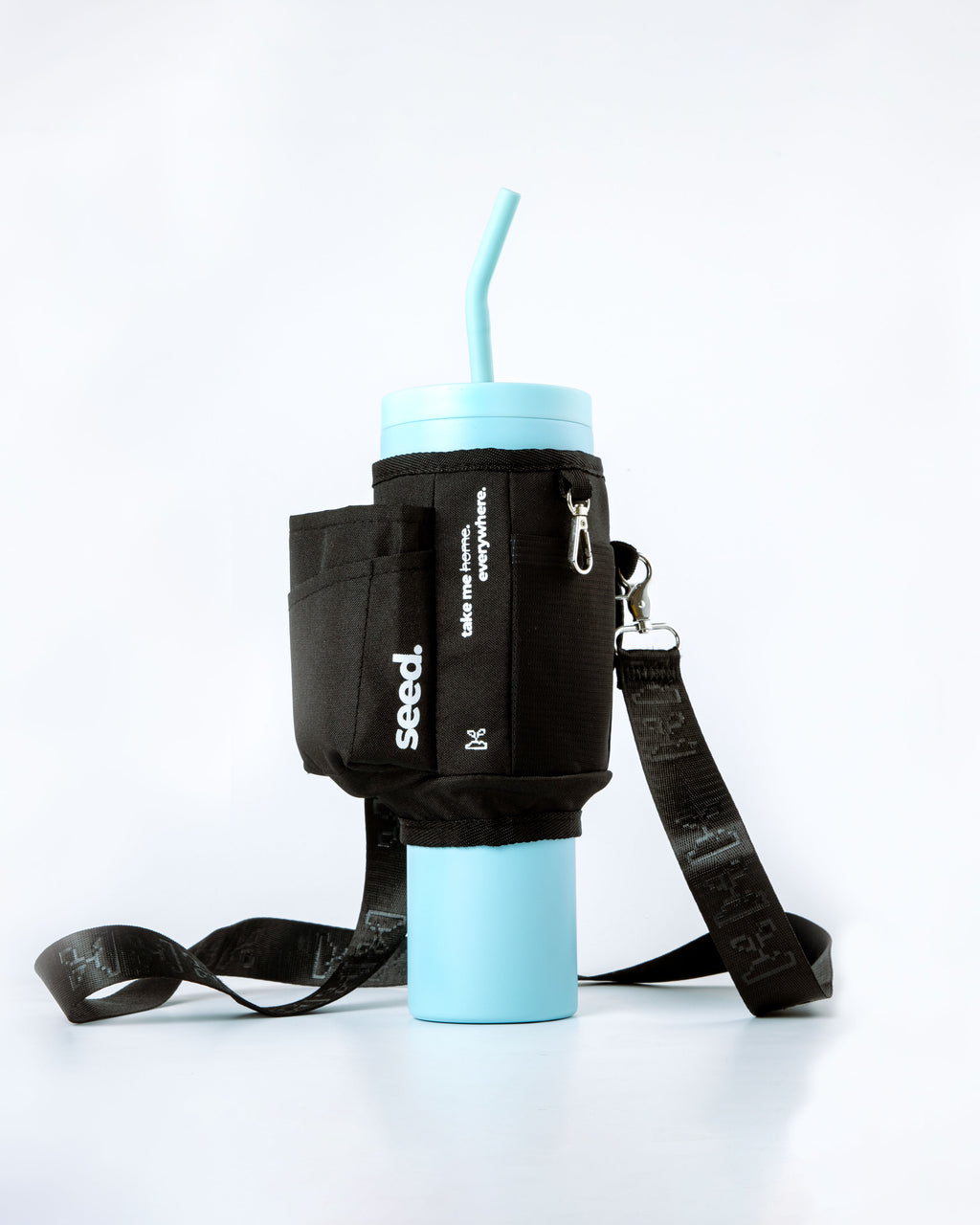 1.2l-stainless-steel-tumbler-baby-blue-carry-all-sleeve-black-front- baby blue & blackhole