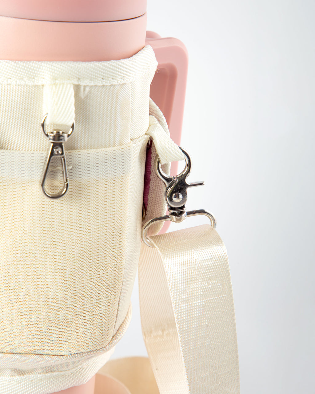 1.2l-stainless-steel-tumbler-baby-pink-carry-all-sleeve-white-sling-clasp baby pink & milkyway