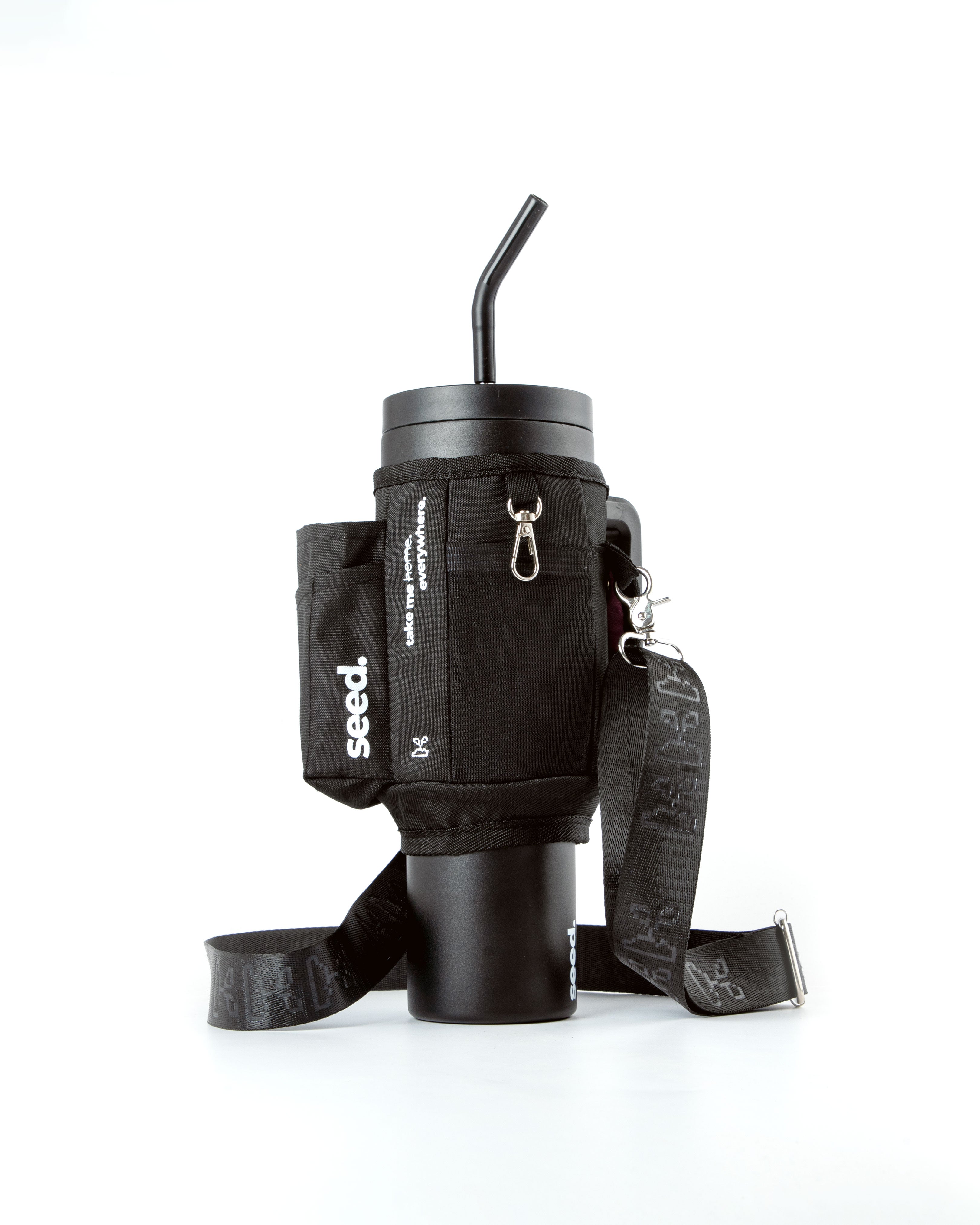 1.2l-stainless-steel-tumbler-black-dark-knight-carry-all-sleeve-black-front dark knight & blackhole