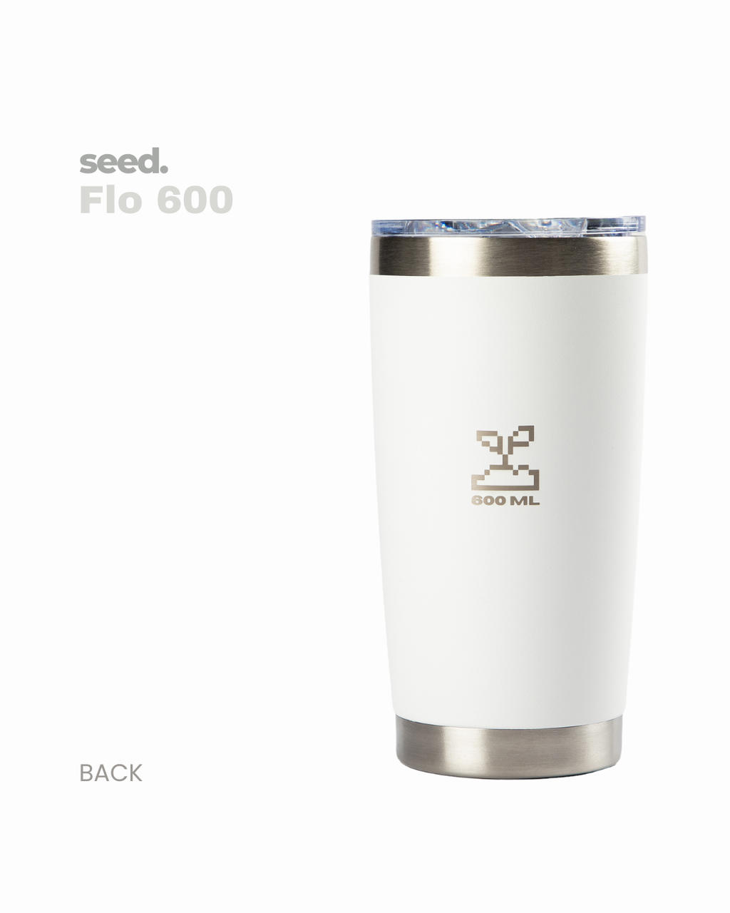 stainless steel tumbler 600mL moonlight insulated stainless steel travel coffee mug 600mL 