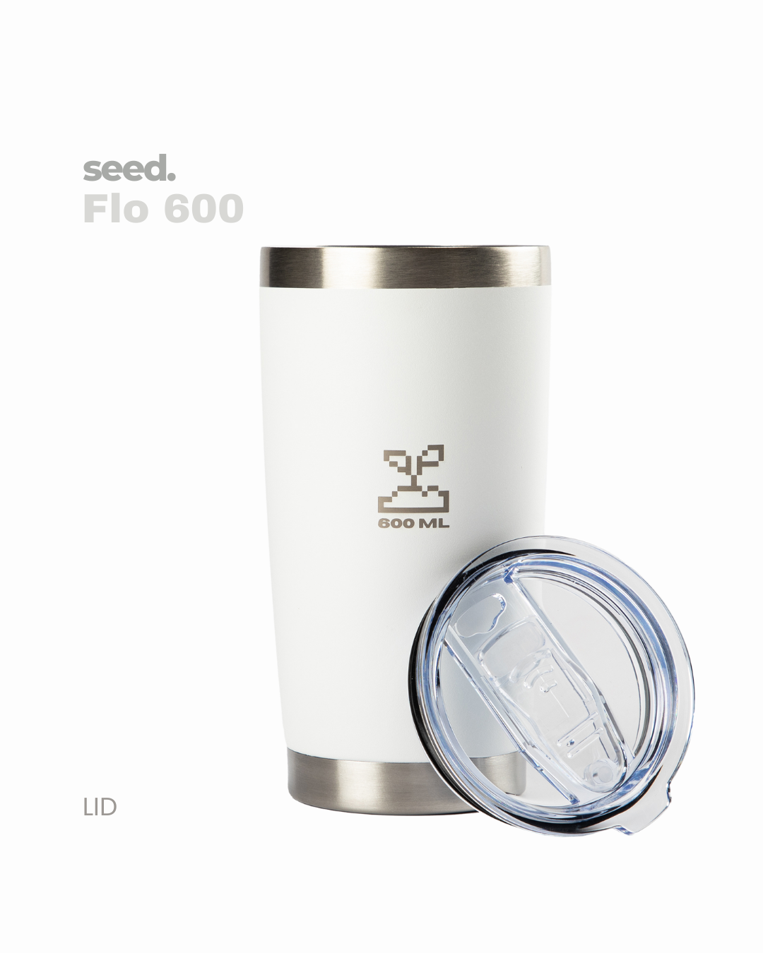 stainless steel tumbler 600mL moonlight insulated stainless steel travel coffee mug 600mL 