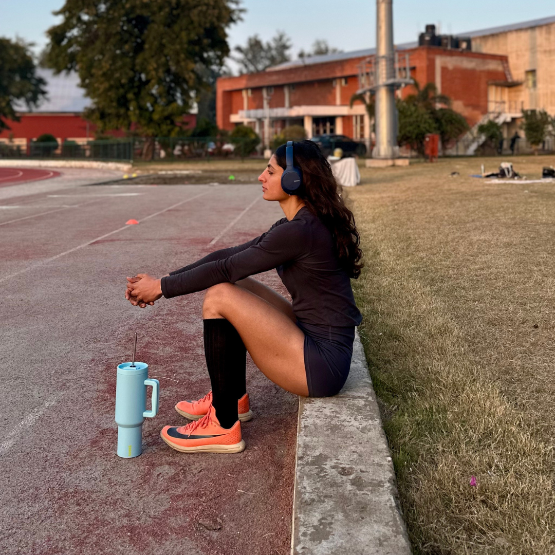 stainless steel tumbler 1.2L baby blue