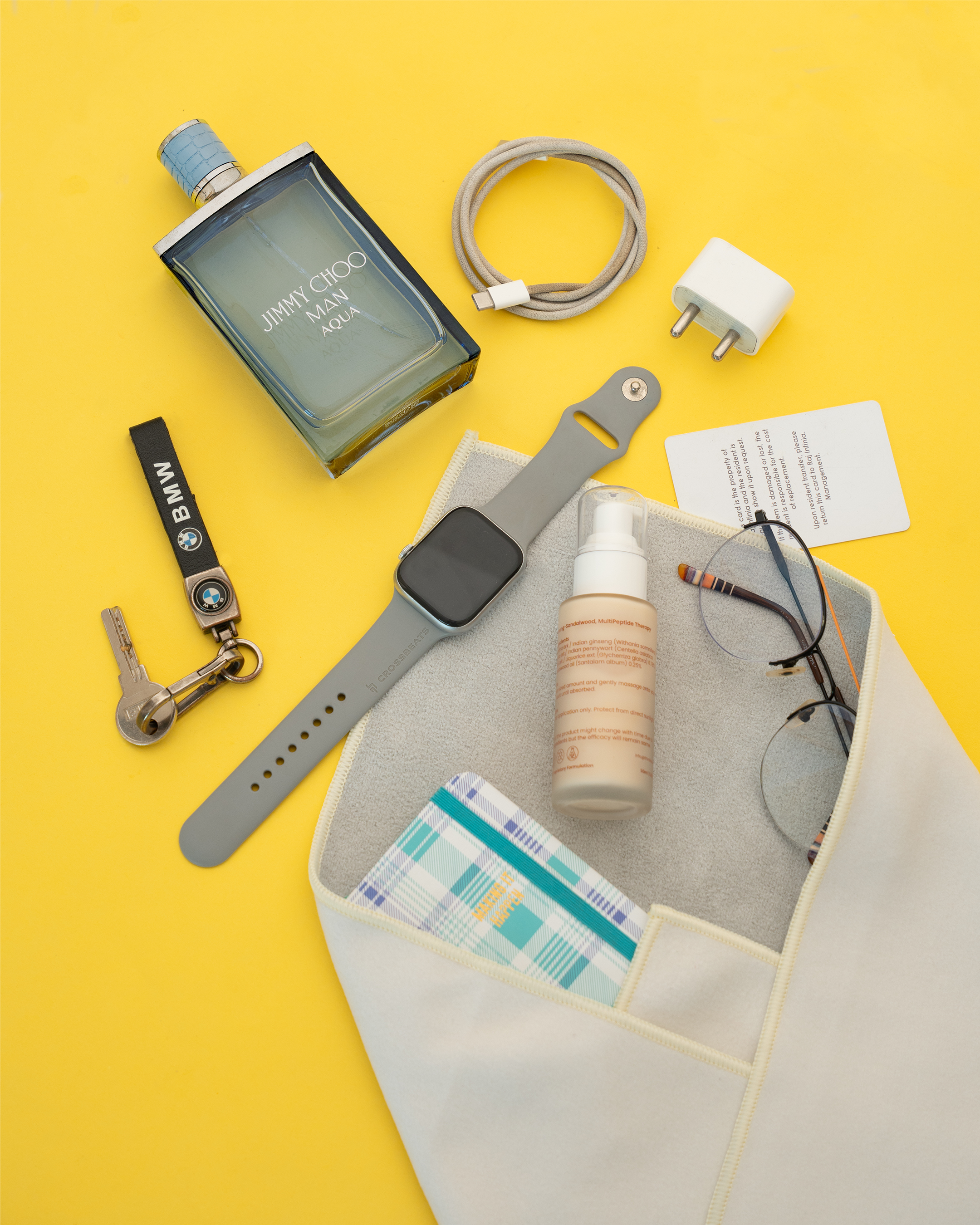 Hold Up Magic Self Adhesive Wrap  Organiser Cat In The Bag