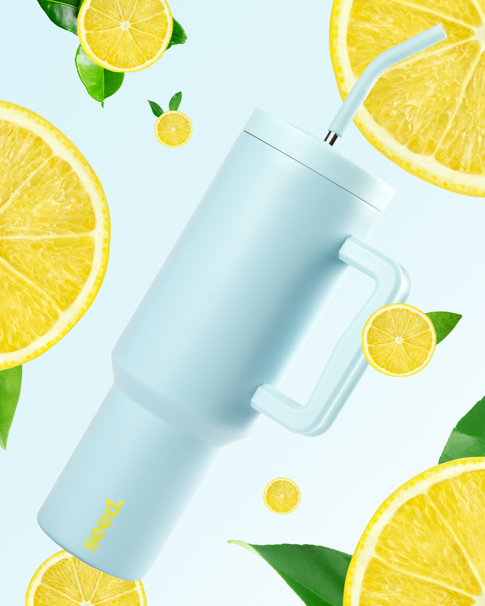 stainless steel tumbler 1.2L baby blue 5
