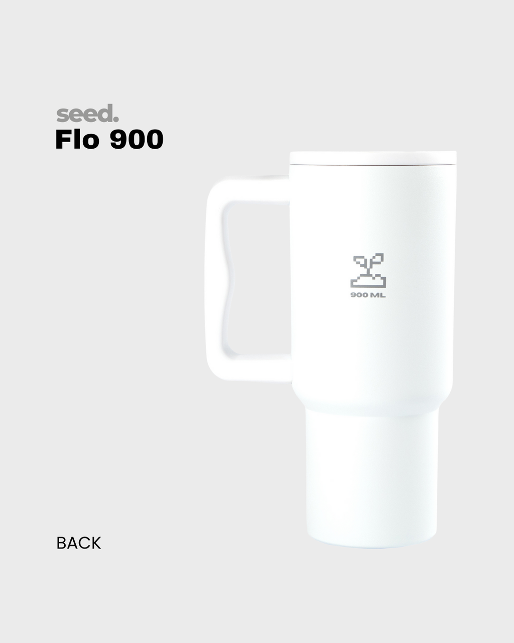 stainless steel tumbler 900mL moonlight