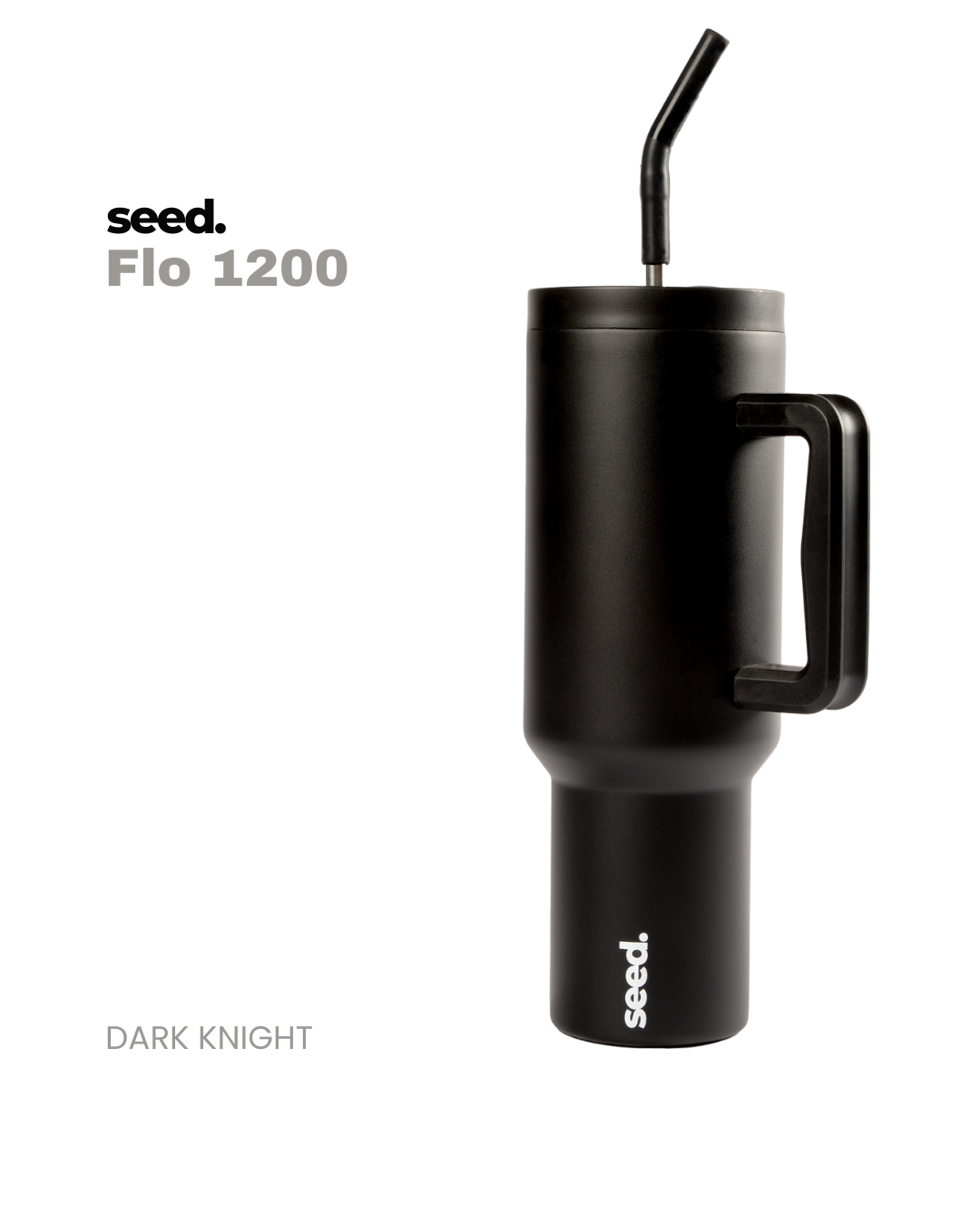stainless steel tumbler 1.2L dark knight 4