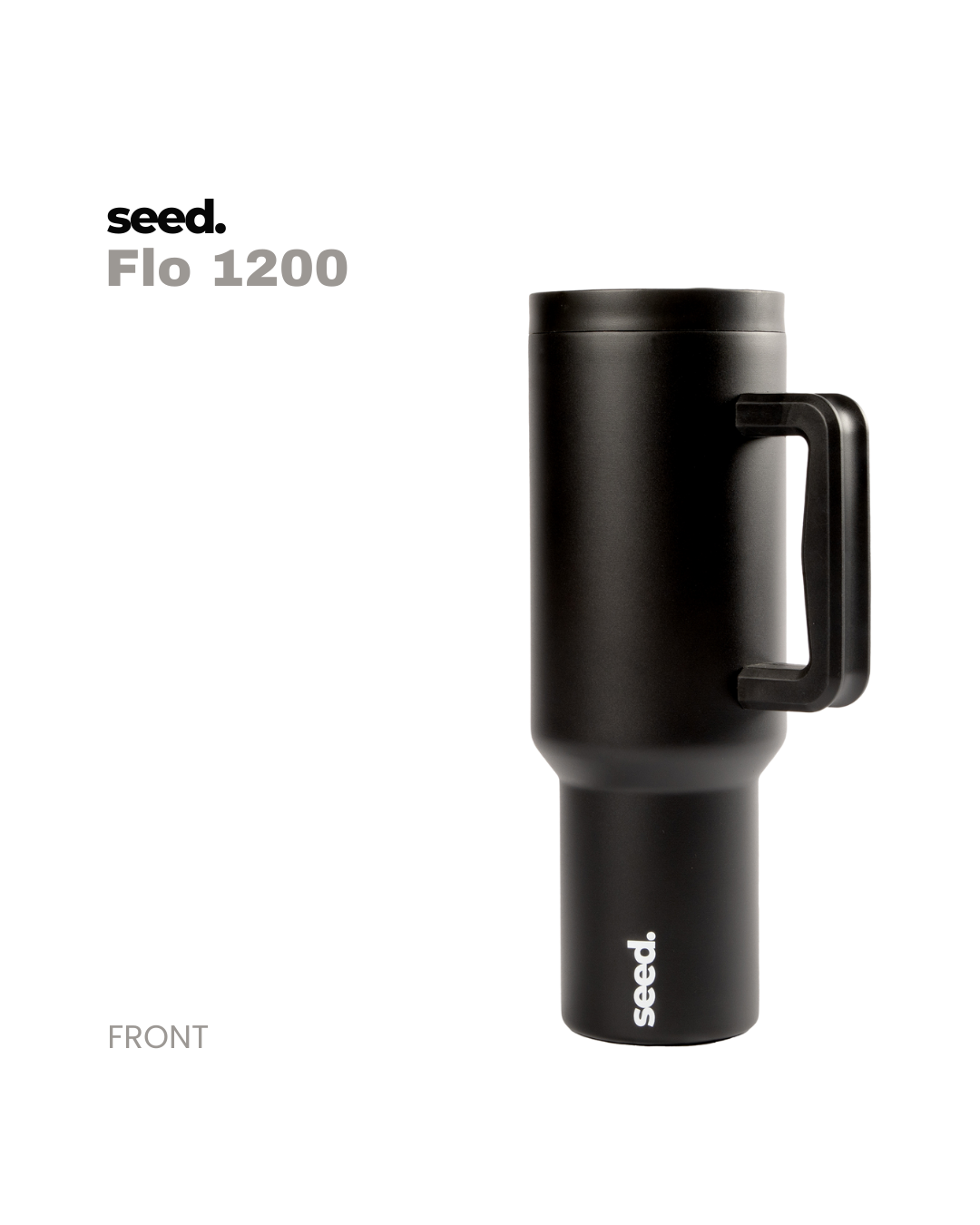 stainless steel tumbler 1.2L dark knight 