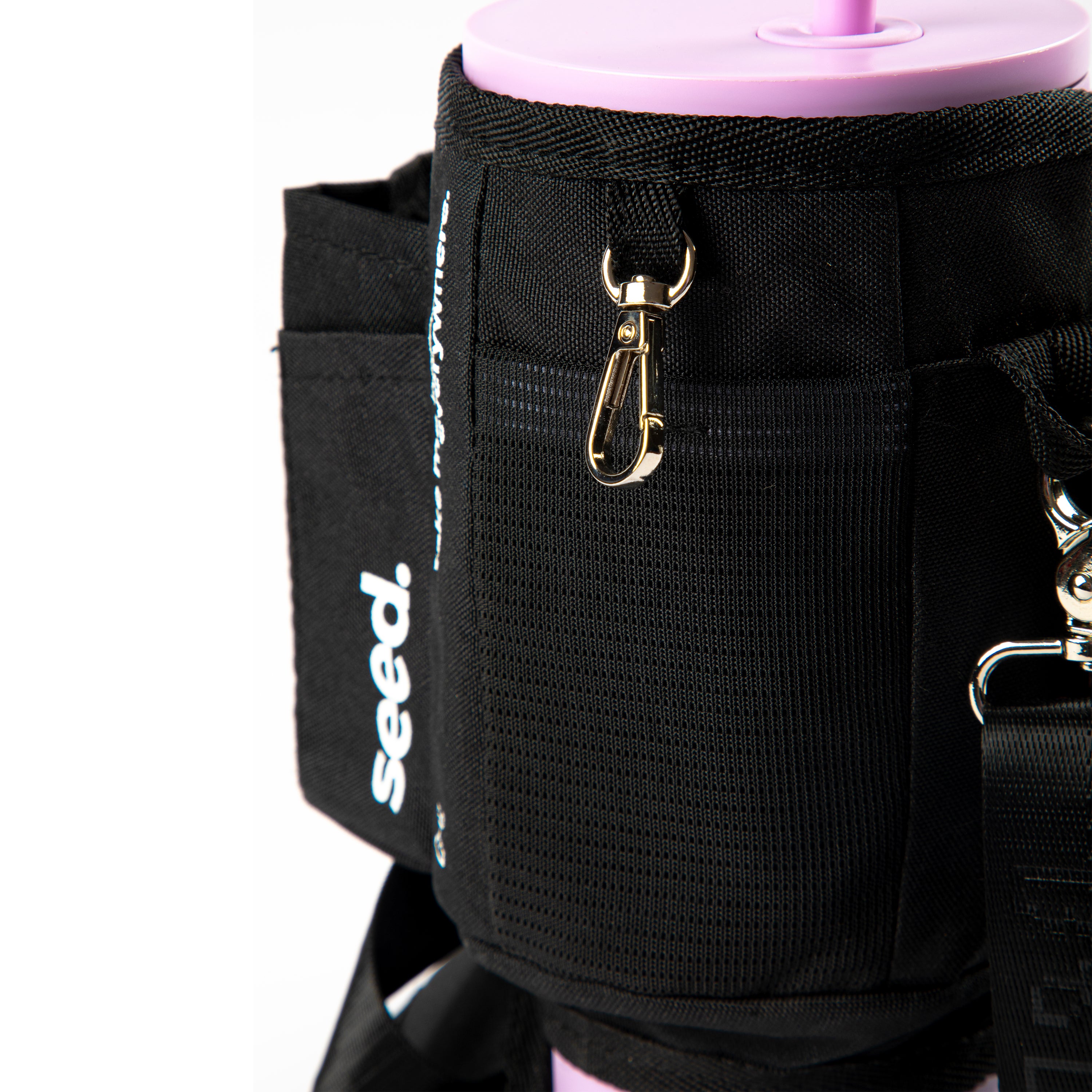 seed move carry all sling multi-purpose utility sleeve bag for stainless steel tumblers blackhole